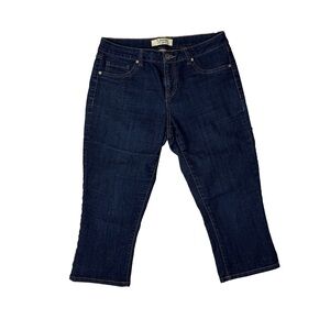 ⭐️ d. jeans Deep Indigo Cropped Jeans- size 10